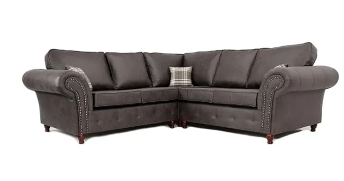 Oakland 5 Seater Corner Leather Sofa