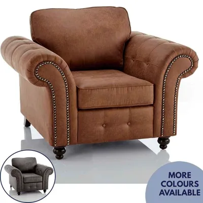 Oakland Armchair – Vintage Elegance Meets Modern Comfort, view 2