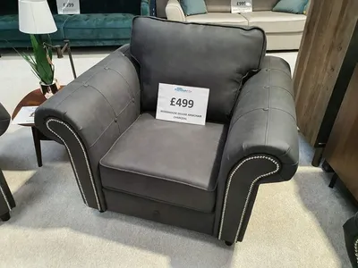 Oakland Armchair – Vintage Elegance Meets Modern Comfort, view 6