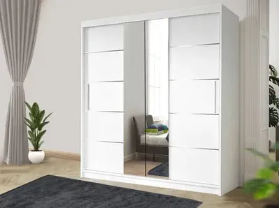 Oslo Slide door wardrobe, view 9