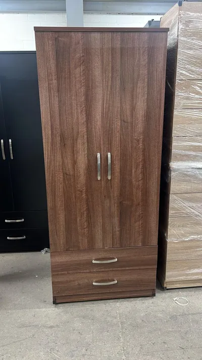 2 Door Wardrobe with 2 Drawers and Mirrors, view 16