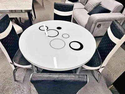 Round Dining Table – Modern Dining Table, view 11