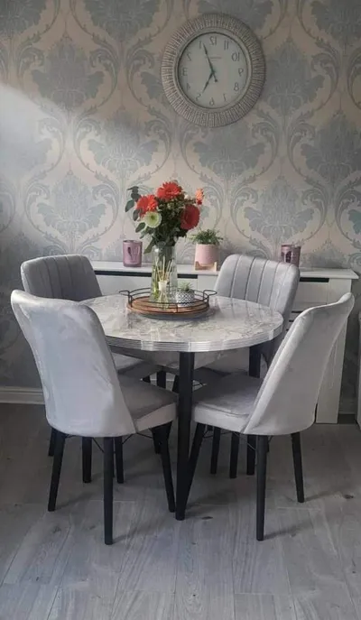 Round Dining Table – Modern Dining Table, view 8