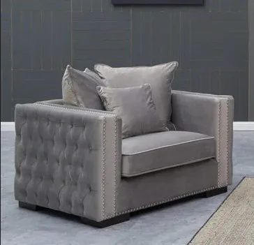 Ruby/Alaska Armchair – Jumbo Cord Fabric | Stylish & Comfortable Seating