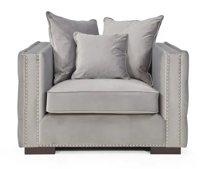 Ruby/Alaska Armchair – Jumbo Cord Fabric | Stylish & Comfortable Seating, view 3