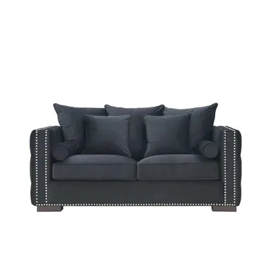 Ruby/Alaska 3+2 Seater Sofa – Velvet Luxury, Cornered to Perfection, view 4