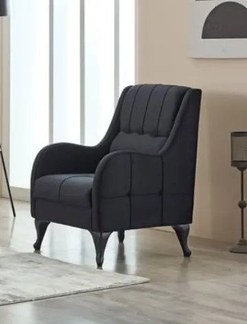 Seren Sofabed Black with Storage 65-103, view 4