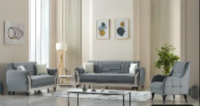 Seren Sofabed Grey with Storage 52-103