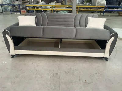Seren Sofabed Grey with Storage 52-103, view 5