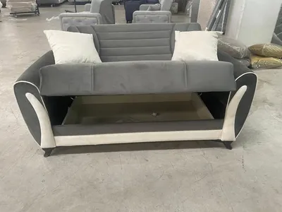 Seren Sofabed Grey with Storage 52-103, view 6