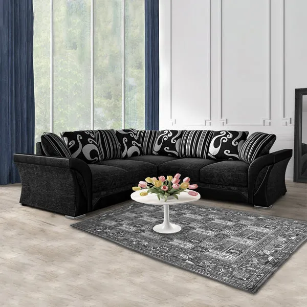 Shannon Luxury 5 Seater Corner Sofa | Modern Living Room Sofa