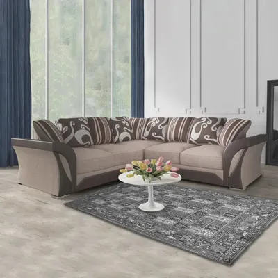 Shannon Luxury 5 Seater Corner Sofa | Modern Living Room Sofa, view 3