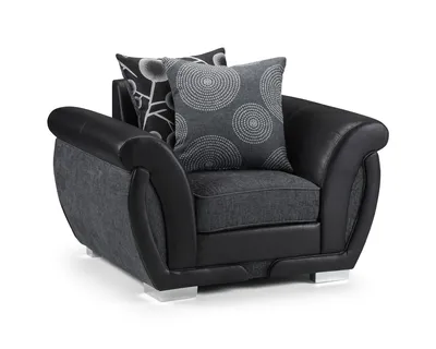 Shannon Arm Chair in Black – Where Elegance Meets Comfort