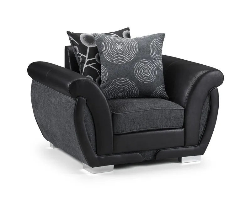 Shannon Arm Chair in Black – Where Elegance Meets Comfort