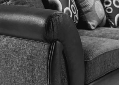 Shannon Arm Chair in Black – Where Elegance Meets Comfort, view 3