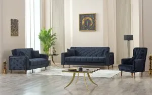 Malisa Sofabed Black with Storage
