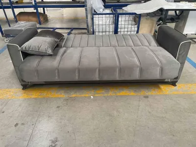 Smart & Stylish: Acelya Grey Sofa Bed with Storage