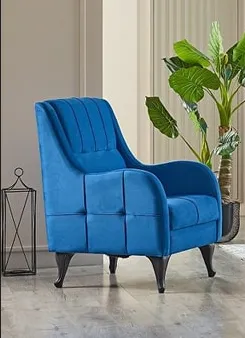 Tual Sofabed Blue with Storage 82-103, view 4