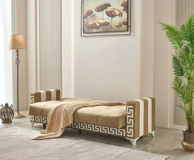 Verona Sofabed Brown with Storage 67-103, view 5