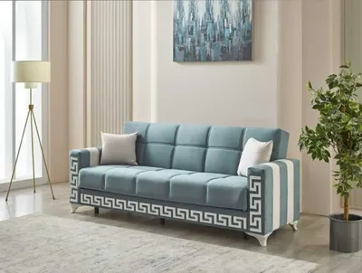 Verona Sofabed Grey with Storage 52-103, view 2