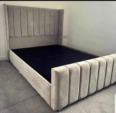 Wingback Bed, view 3