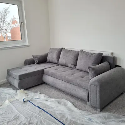Berlin sofa in a customer's home