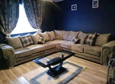 Verona sofa in a customer's home