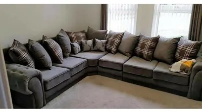 Verona sofa in a customer's home