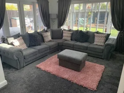 Verona sofa in a customer's home
